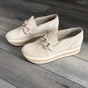 DV by Dolce Vita Cream Platform Loafers